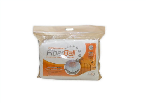 Cubre Colchon Funda Protector Ajustable Fiberball 80x190