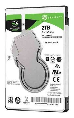 Disco Rigido 2tb Seagate 2.5  St2000lm015 Barracuda