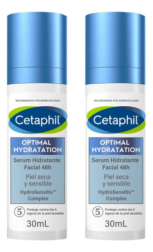 Combo X2 Cetaphil Optimal Hydration Serum Facial 30 Ml