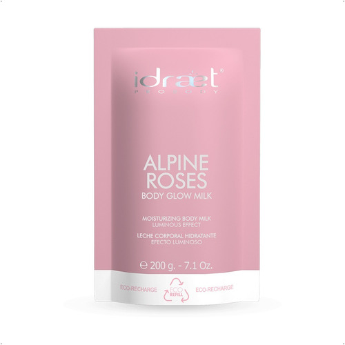 Idraet Alpine Roses Refill Leche Corporal Hidratante 200g