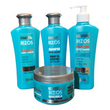 Set Rizos Bellissima Acon + Shampoo + Mascarilla + Cr Peinar