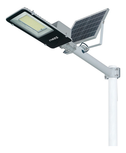 Luminaria Solar De Exterior Con Panel Externo 200w Etheos