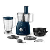 Processador De Alimentos Philips Viva 650w Ri7632 110v Azul 