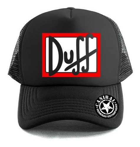 Gorras Trucker Simpson Duff Remeras Estampadas Canibal