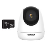 Cámara Seguridad Tenda Wifi 360 Audio Altavoz 2mp Sd 128gb