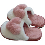 Pantufa Com Solado Antiderrapante Pelúcia Quentinha + Macia