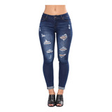 Jeans Dama Pantalones Mujer Slim Fit Levanta Cadera Skinny