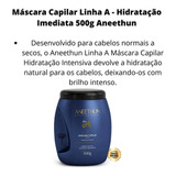 Máscara Capilar Linha A - Hidratação 500g  Aneethun+brinde