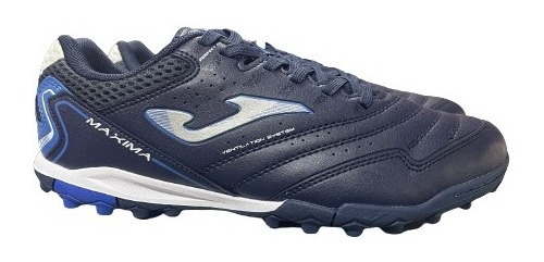 Tenis De Futbol Joma Maxima Turf Originales Fut7 Navy Royal