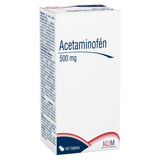 Acetaminofen 500 Mg 100 Tabletas