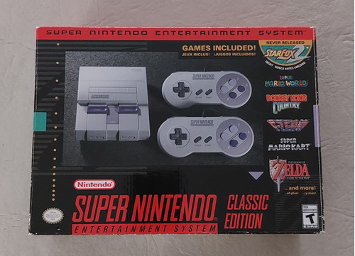 Super Nintendo Mini Classic Edition Excelente Estado