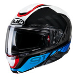 Casco Moto Hjc Rpha91 Rafino Carbono Adultos Abatible 