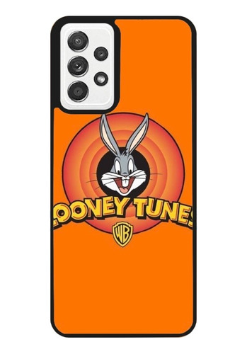 Funda Protector Para Samsung Looney Tunes Logo Bugs Conejo