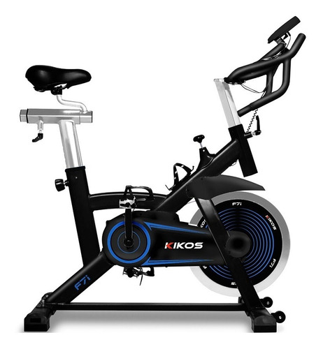 Bicicleta Ergométrica Kikos F7i Para Spinning Cor Preto