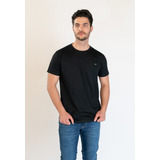 Remera Hombre Lisa Pato Pampa Negro L08312