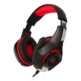 Necnon Diadema Gamer Nbhg-viper Led Rojo