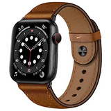 Malla Cuero Apple Watch Series 8 (41mm 40mm 38mm) Marron