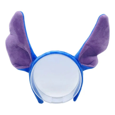 Diadema Orejas Lilo & Stitch Aro De Cabello Disfraz Disney Azul Acero