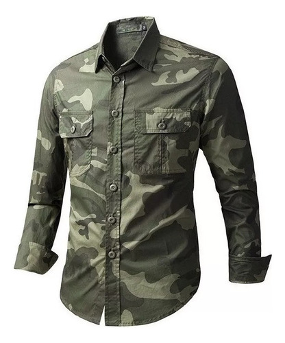 General Camisa De Ropa De Trabajo De Camuflaje Para