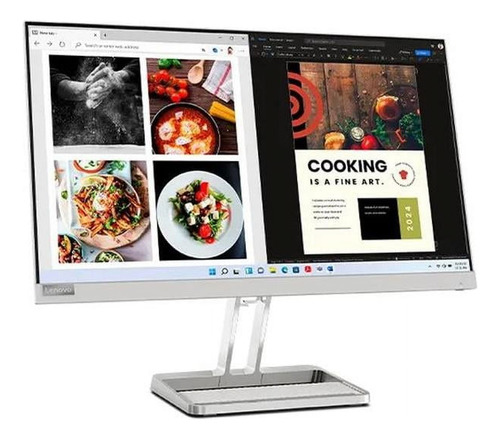 Monitor Fhd Wled 23.8'' Lenovo 67a8kcc3us Color Plata