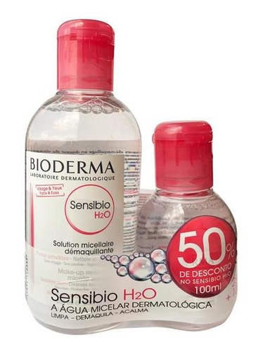 Kit Bioderma Sensibio H2o - Água Mic E Água Mic 100ml