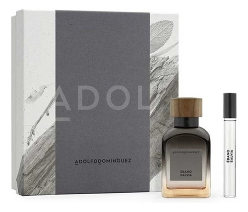 Adolfo Dominguez Ébano Salvia Man 120ml Edp Set + 10ml