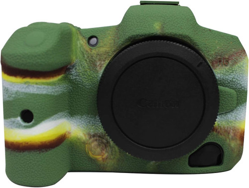 Funda De Silicona Para Camara Canon Eos R5  Color Verde