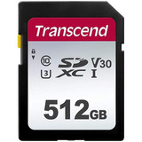 Transcend Information Ts512gsdc300s-e, 512gb Uhs-i U3 Sd Me.