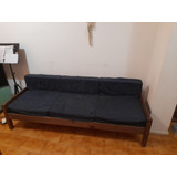 Sillón De Pino De Tres Cuerpos. Almohadones Antidesgarros