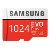 Cartão Memória Flash Samsung Sd Evo Plus 1024gb Adaptador