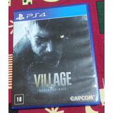 Jogo Resident Evil Village Ps4 Midia Fisica Seminovo