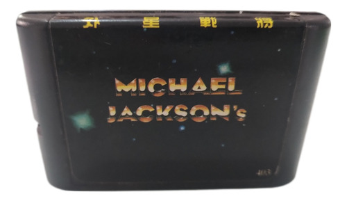 Fita Cartucho Michael Jackson Mega Drive Moonwalk 
