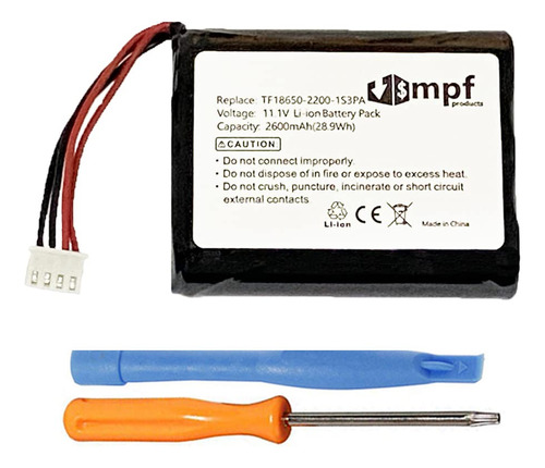 Mpf Products Batería De Repuesto Tf--1s3pa De Mah Compatib