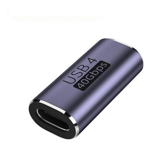 Union Usb 4.0 Tipo C Hembra A Hembra 40 Gbps 8k 100w Pd 5a