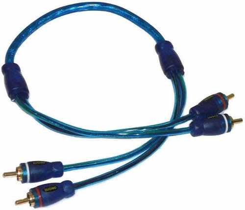 Cable Rca Trenzado De 50 Cm 100%  De Cobre, Suono Lo Mejor!