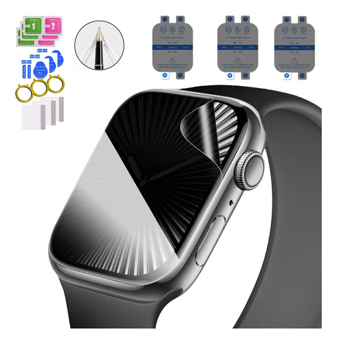 Mica Antiespia Para Apple Watch Serie 11/10 9 8 7 6 5 Se 3pc