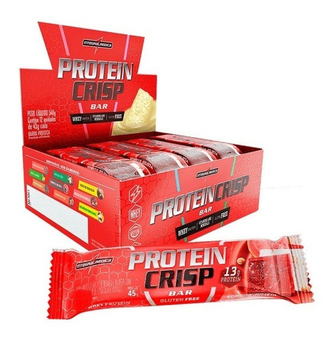 Protein Cris Bar (12uni) - Integralmédica - Romeu E Julieta