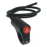 2 Interruptor De Luz De Emergencia Para Motocicleta, Botón