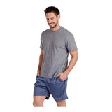 Topper Remera Hombre - Mc Men Basicos Gris