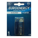 Bateria 9v. Euroenergy, Alcalinas 1u