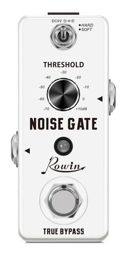 Pedal Rowin Noise Gate Suppressor Guitarra Baixo