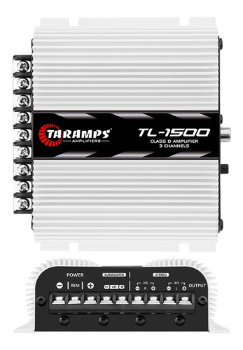 Modulo Potencia Taramps Tl1500 Tl 1500 Mono Stereo 390w Rms