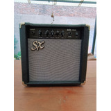 Amplificador Sx De 15w Ba1565 Color Negro/plata 