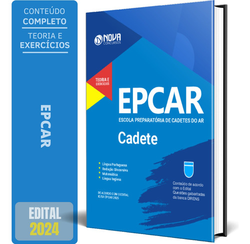Apostila Concurso Epcar 2023 - Cadetes Do Ar