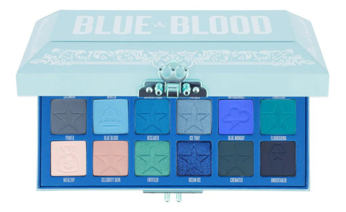 Paleta De Sombras Jeffree Star Blue Blood Original