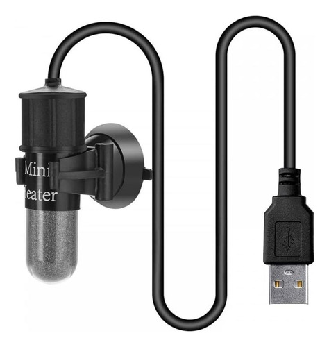 Termostato Mini Acuario, 10 W, Usb, 5 V, 2 A, 26 °c