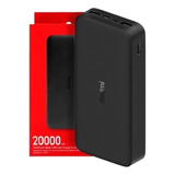 Carregador Portátil Powerbank Xiaomi 20000mah + Cabo Usb-c