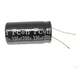 Capacitor Electrolitico 330uf 200v 105c 18x35 Mm