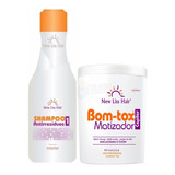 Botox Matizador .new Liss 1kg + Shampoo  De Limpeza 1l