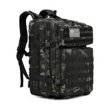 Mochila Tactica Camo 45lt Camo Ciclismo Senderismo Escuela